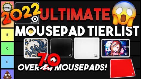 Artisan mousepad tier list  Some of them use a Hien